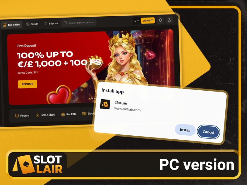 Experience the Thrill of SlotLair Casino Online in the UK Today in United Kingdom